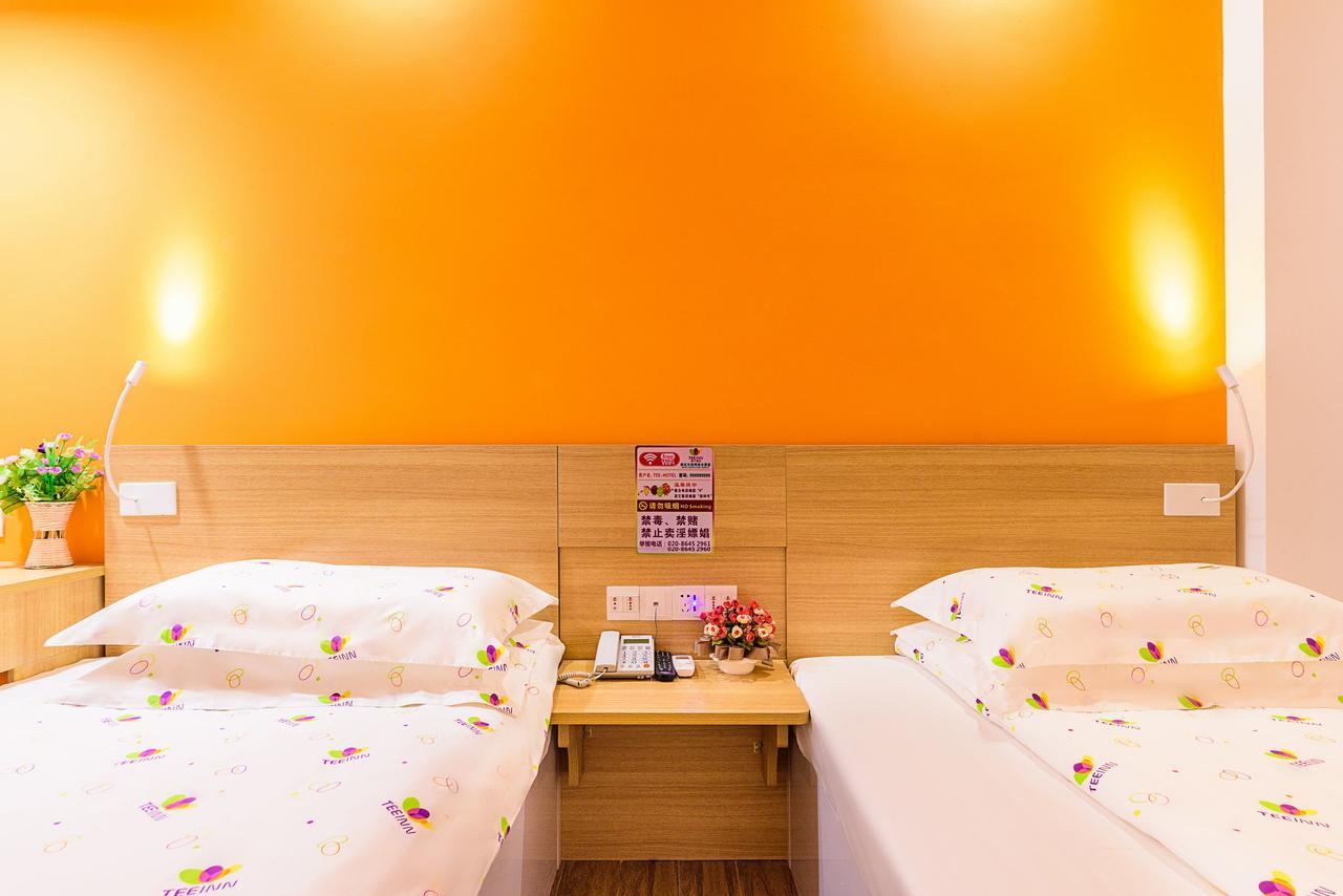 Orange Boutique Theme Transit Hotel Guangzhou Baiyun Airport Branch Exterior foto